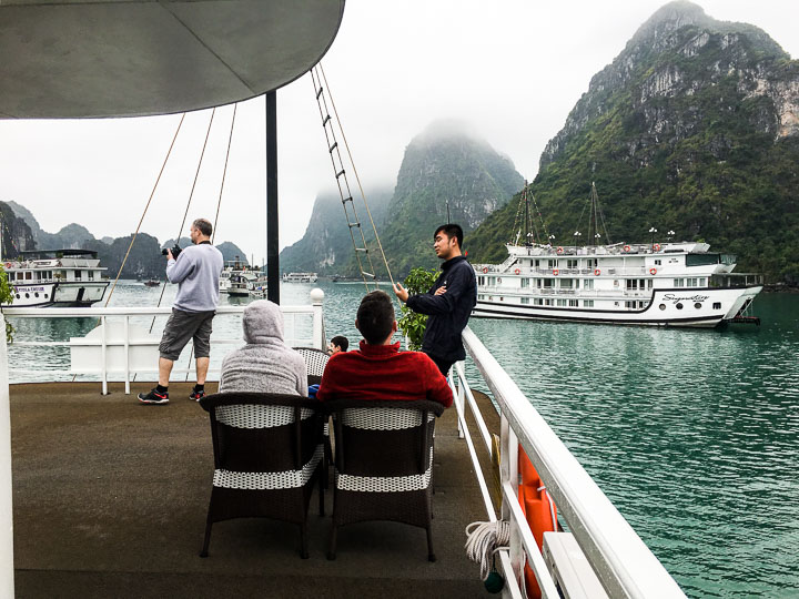 Halong Bay Cruise Day boat