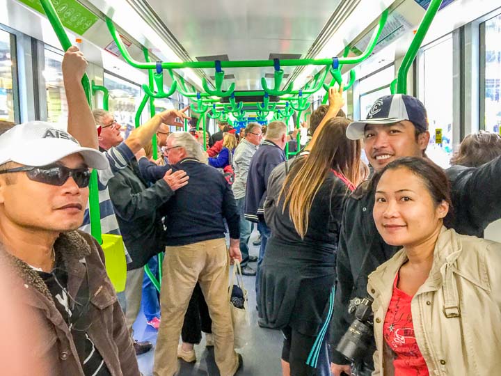 Australian Rules Football Melbourne tram