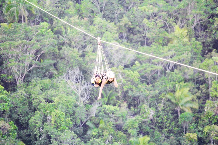 Bohol Adventure Park zip lining