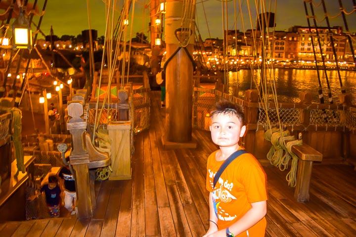 Tokyo Disney Sea pirate ship