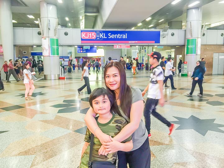 KL Sentral going to Batu Caves Kuala Lumpur