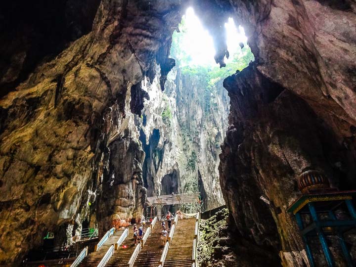 Inside Batu Caves Kuala Lumpur