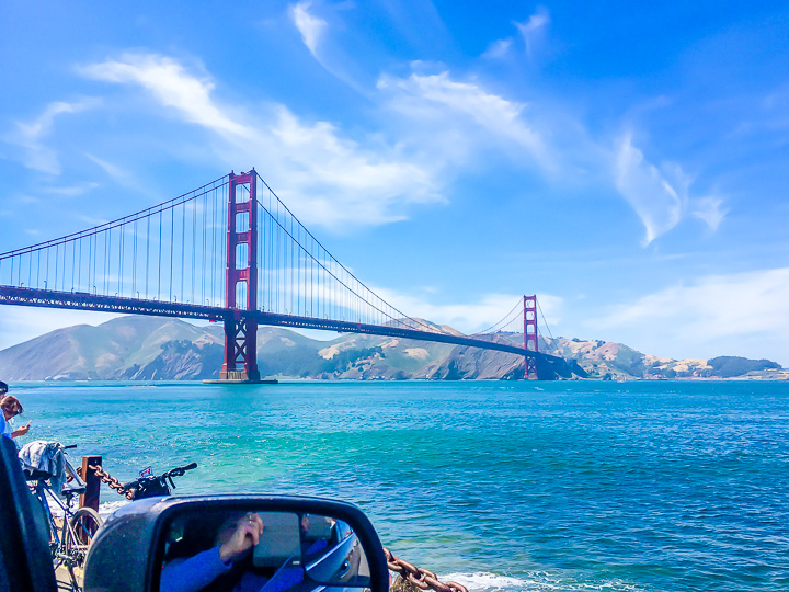 Alamo car rental in lax Driving to the Golden Gate Bridge San Francisco