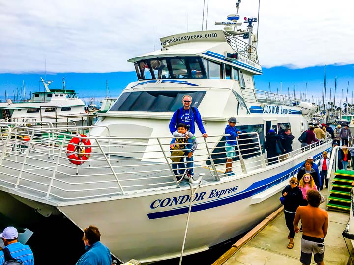 Condor express whale watching boat