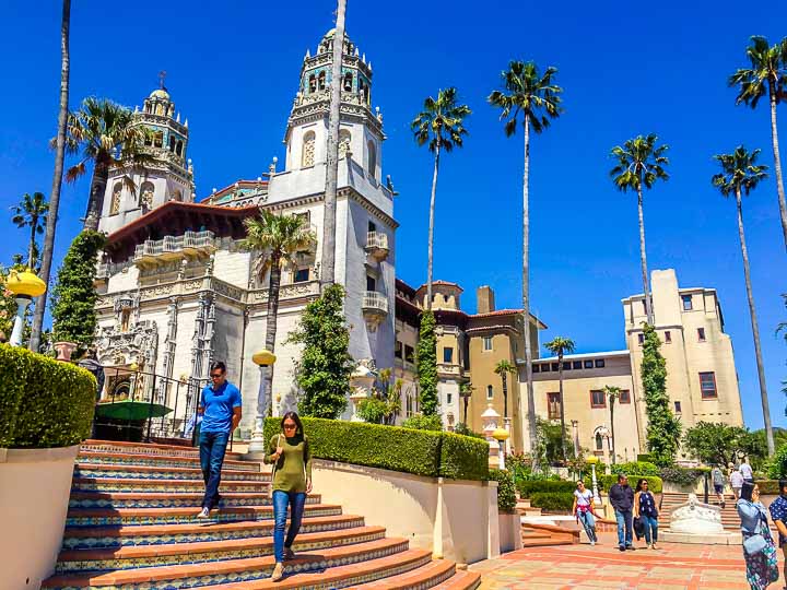 Hearst Castle Tour on California road trip