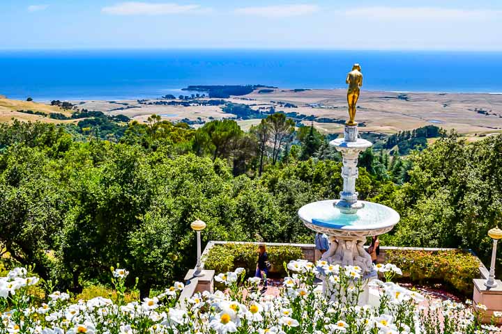 Hearst Castle Tour scenery