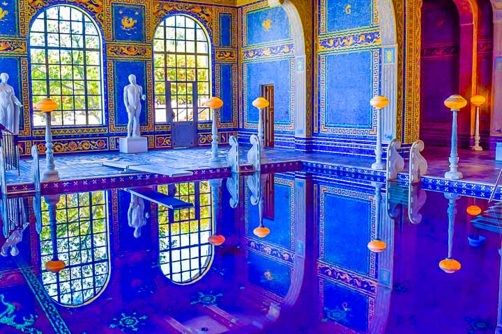 Hearst Castle Tour Roman baths