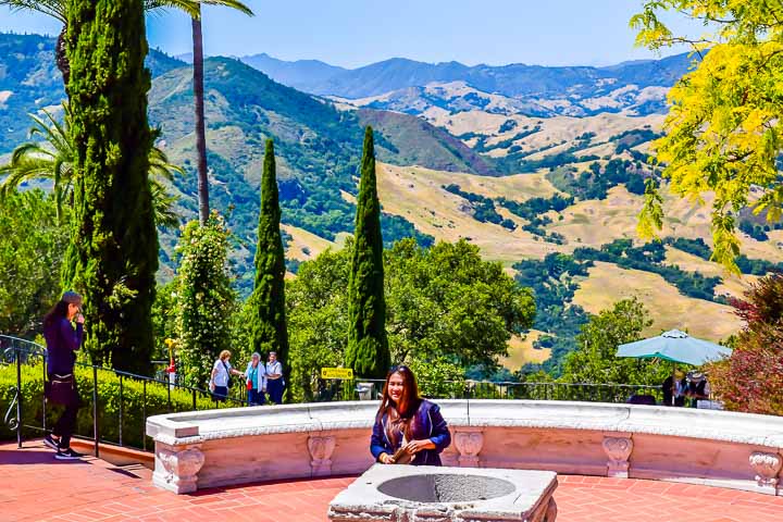 Hearst Castle Tour scenic view