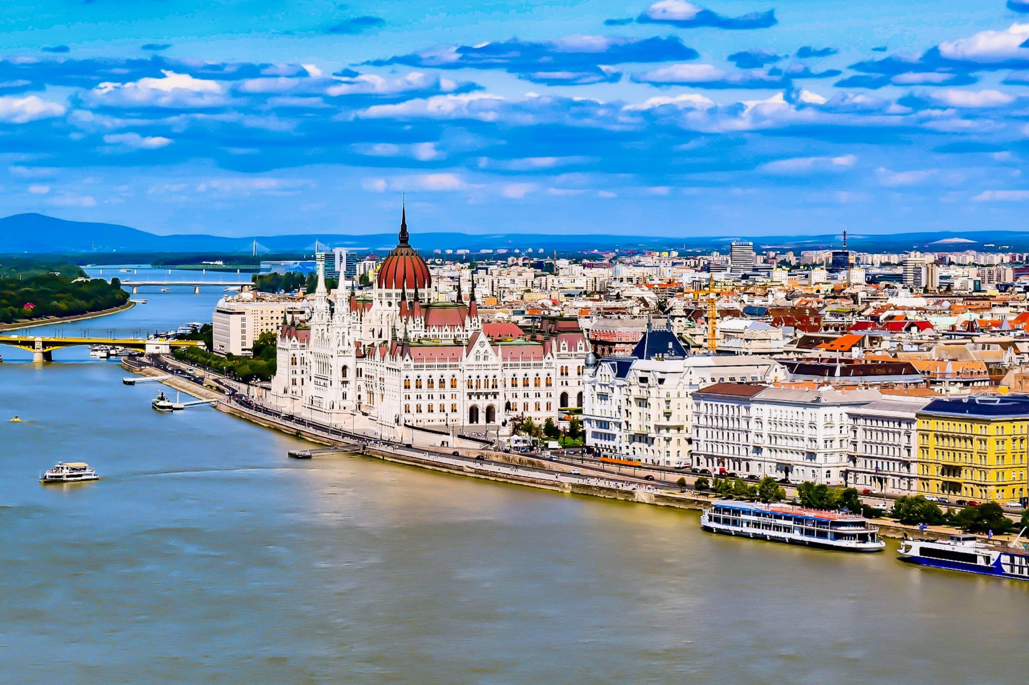 View from Budapest Grand Palace