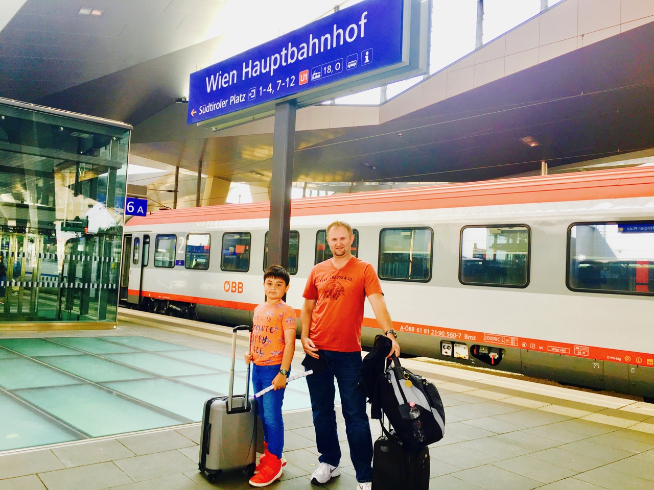 Budapest to Vienna Train