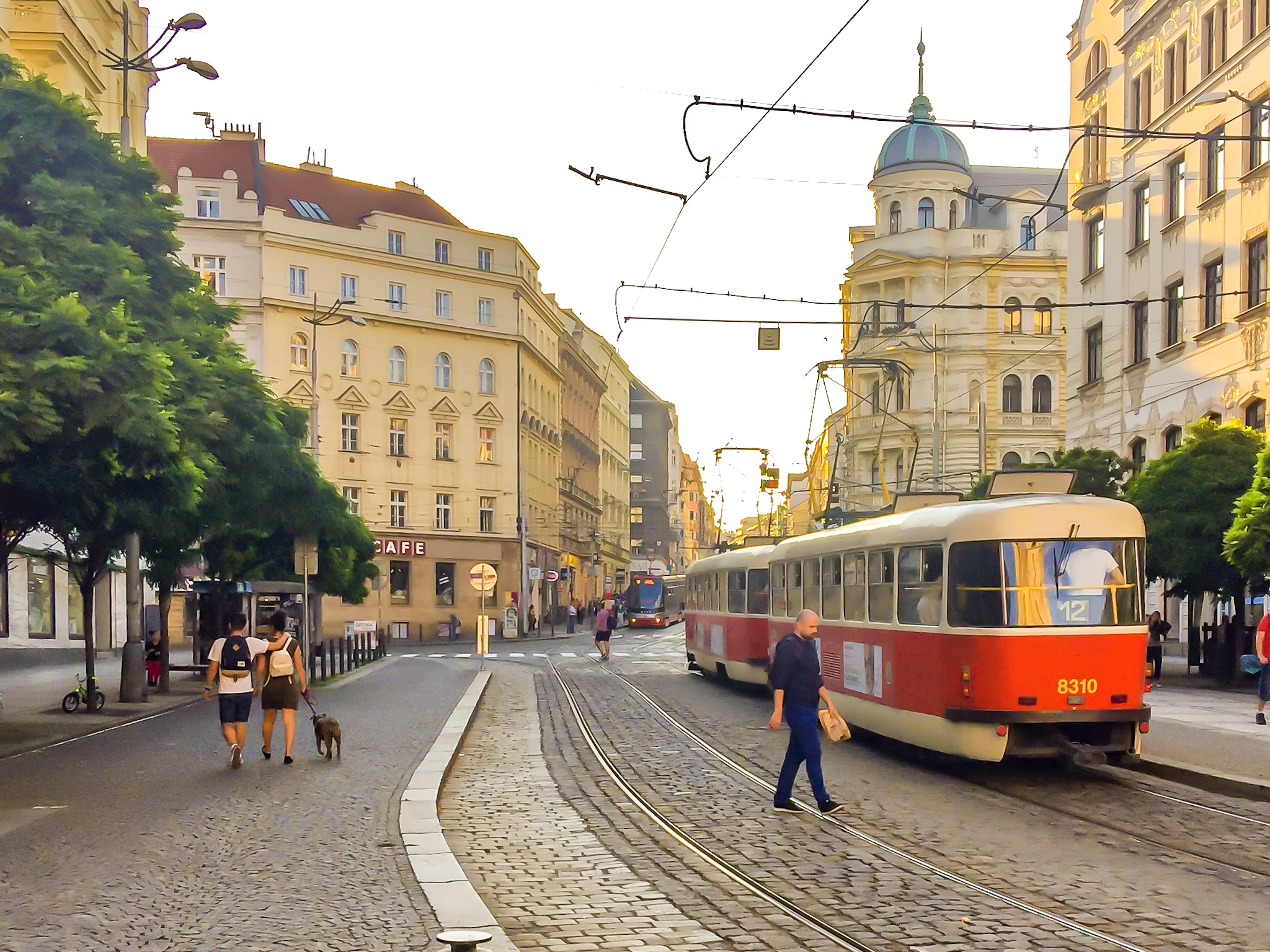 Arriving in Prague Czech Republic