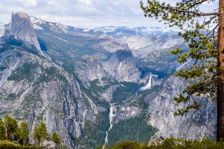 Yosemite National Park Camping glacier point view