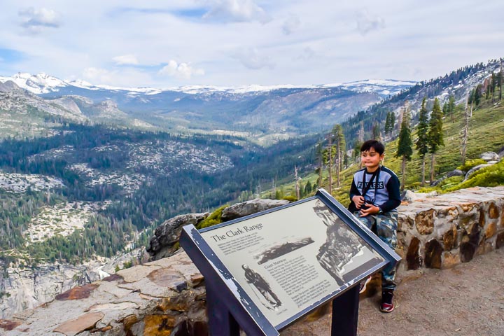 Yosemite National Park Camping Clark range