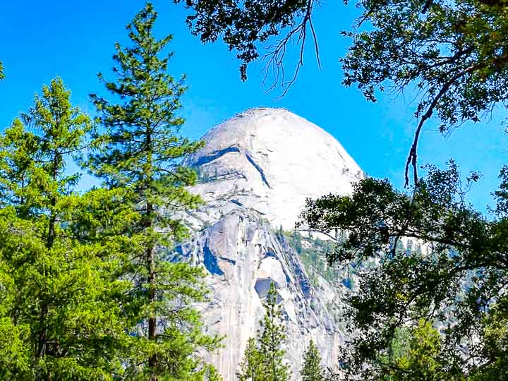 Yosemite National Park Camping half dome