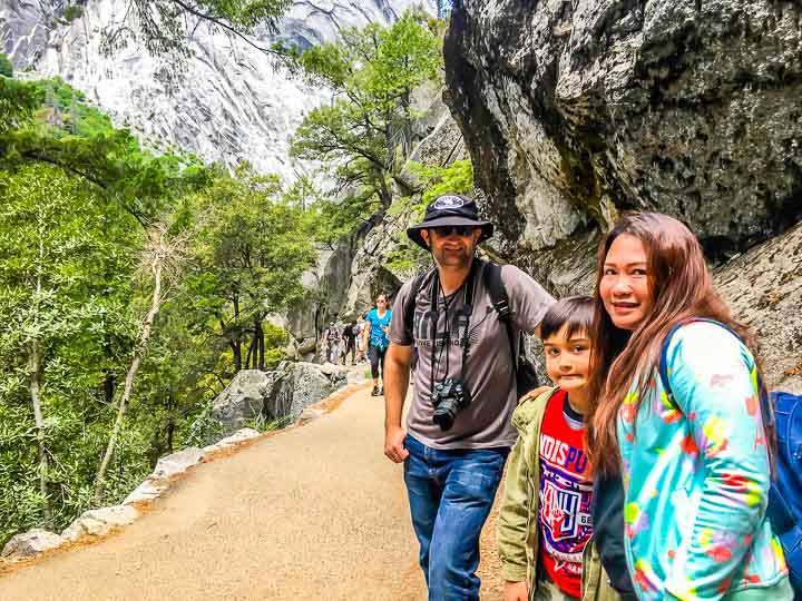 Yosemite National Park Camping vernal fall