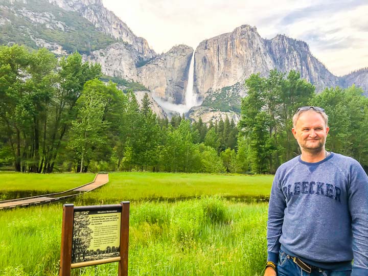 Yosemite National Park using world heritage app