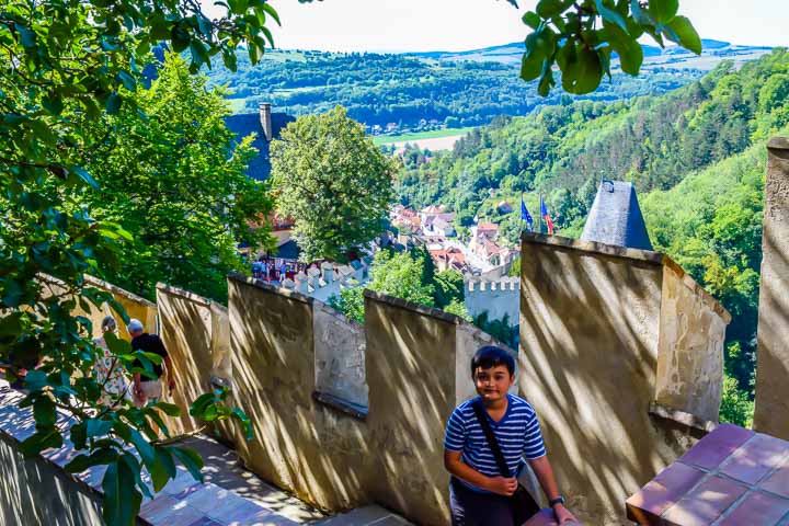 Karlstejn Castle has great views