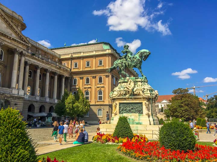 Budapest Ultimate Itinerary Royal Palace Statue