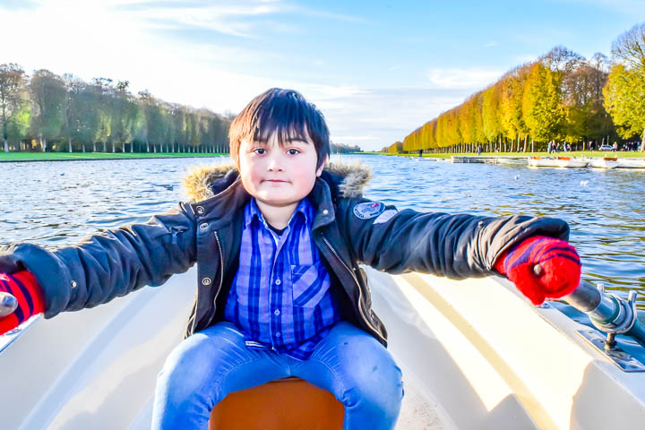 Paris to Palace of Versailles Rowboats