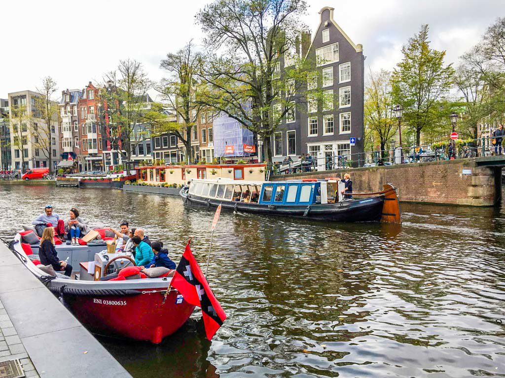 open top canal cruise amsterdam