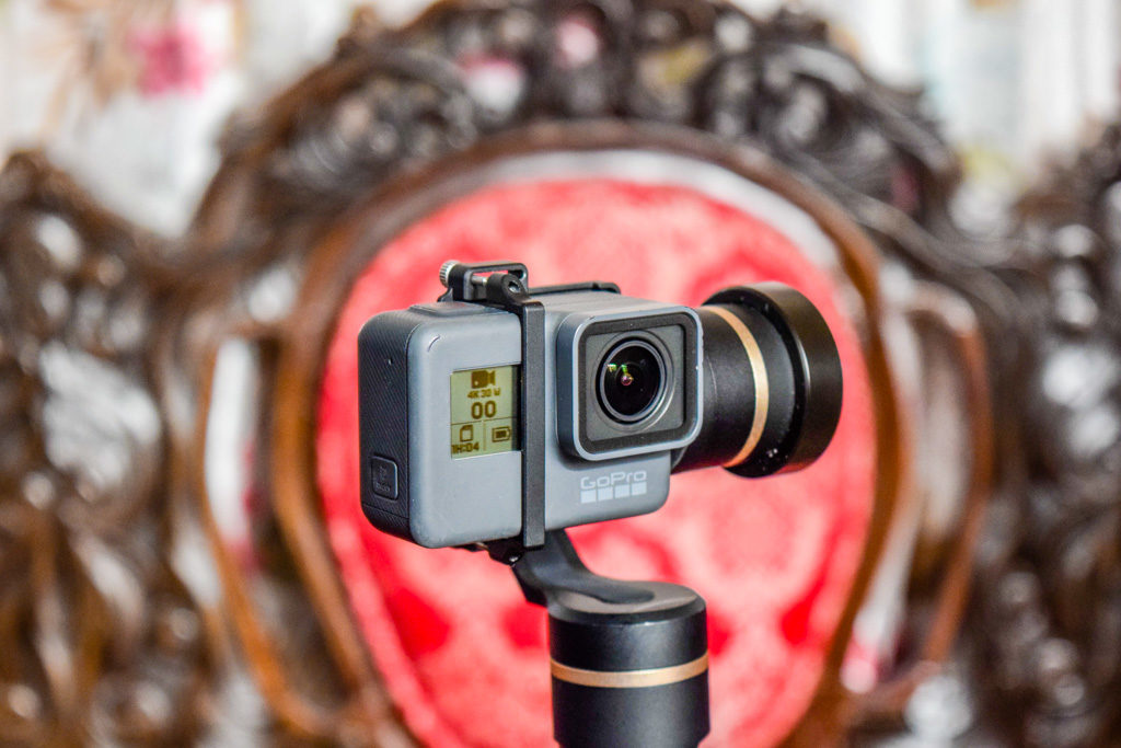 GoPro for Vlogging Camera in Feiyu gimbal