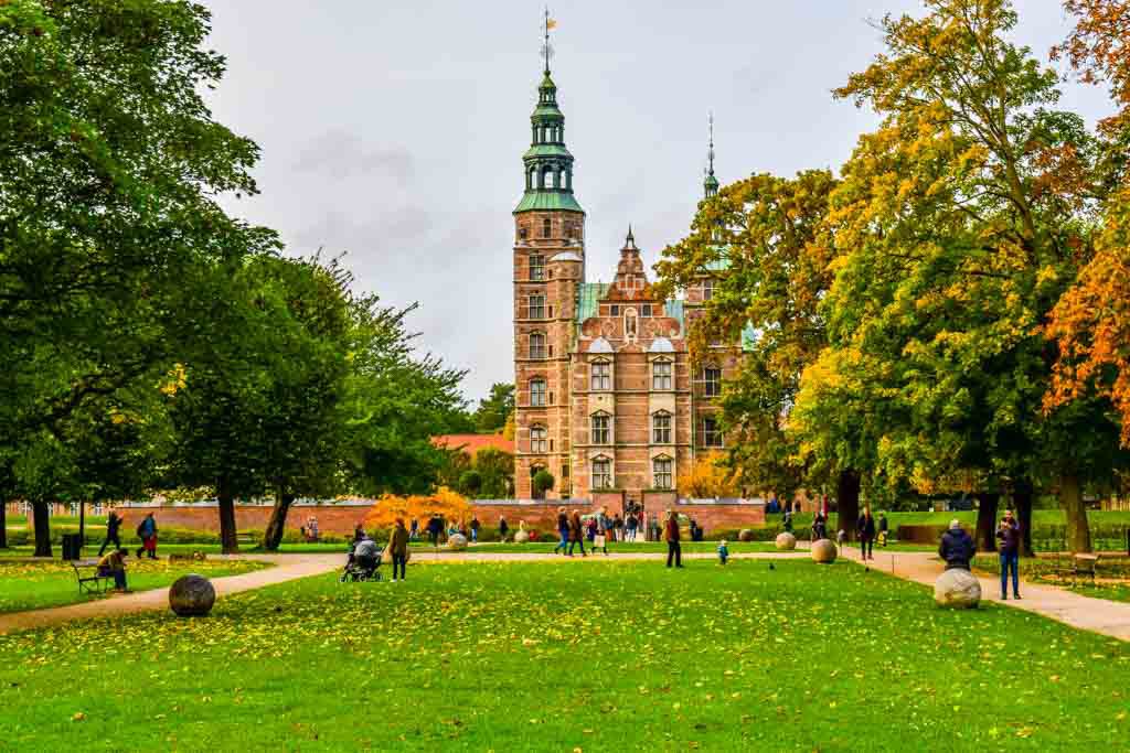 Rosenborg Castle Copenhagen parklands