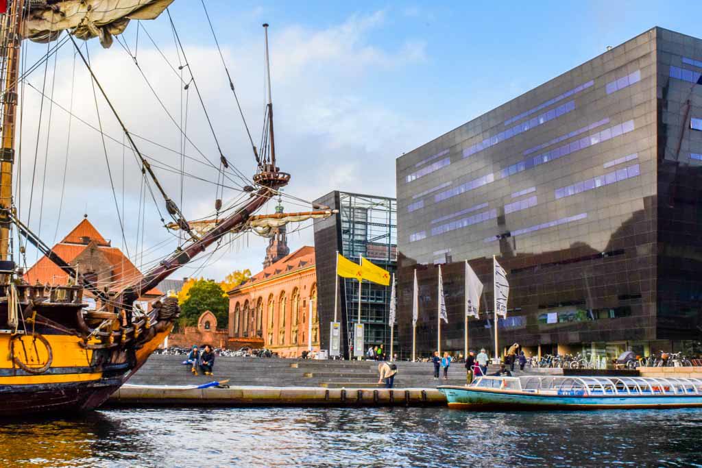 Things to Do in Copenhagen - Canal Cruise From Nyhavn - black diamond - nyhavns
