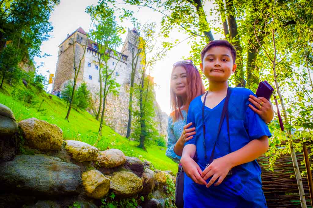 Bran Castle Romania Lake View