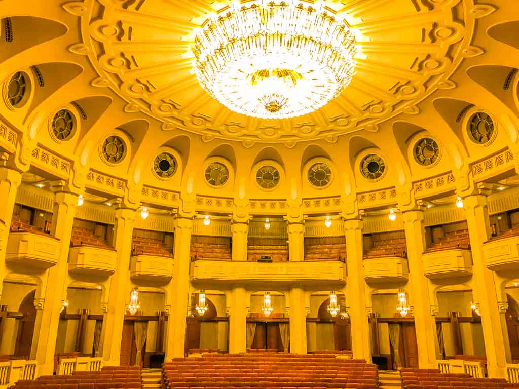 Bucharest Tourist Attractions palace of the parliament chandalier