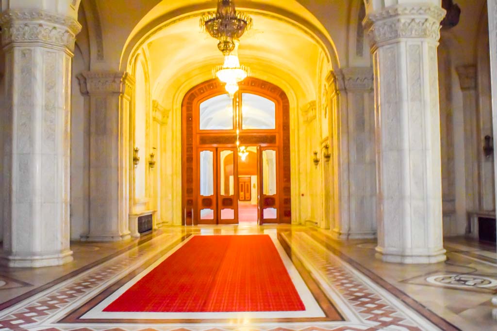 Bucharest Tourist Attractions palace of the parliament marble