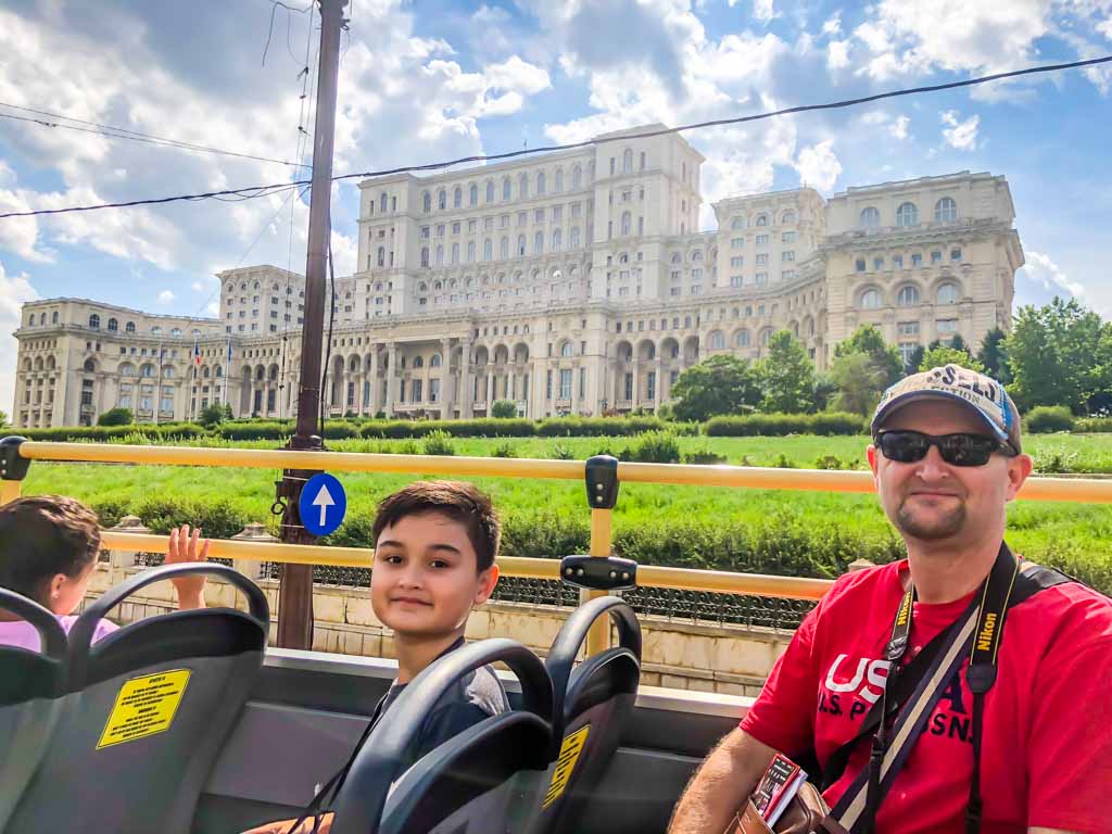 what to do in bucharest hop on hop off palace of the parliament