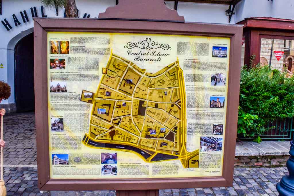 Bucharest Romania Tips Old City Maps