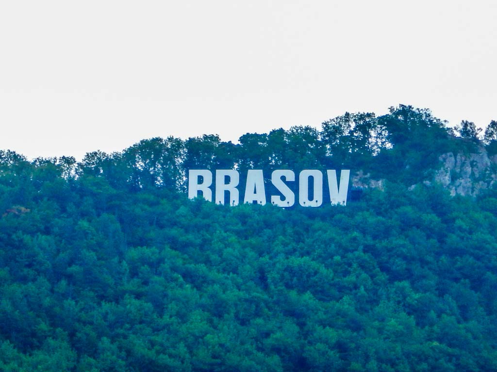 Brasov Romania Tour Hollywood sign