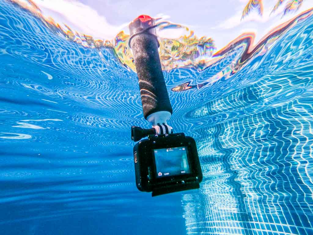 are GoPros waterproof with floaty
