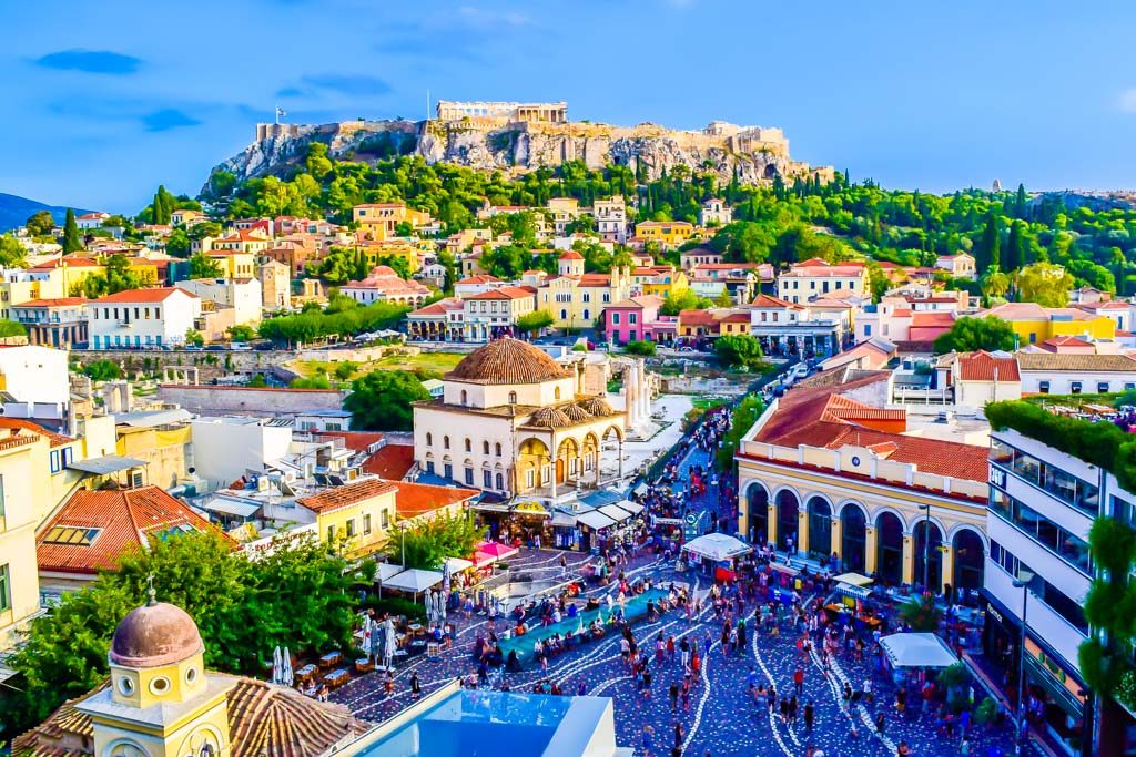 travel to athens from cyprus