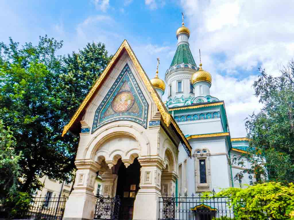 Free Walking Tour Sofia 100 Russian church