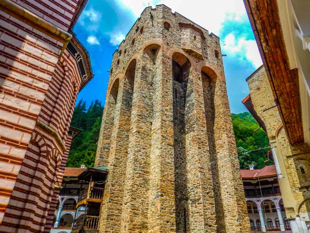 Sofia to Rila Monastery 100 tower
