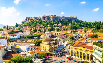 P100 A is for Athens 250 monastiraki square visit th3 acropolis