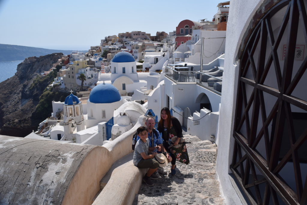 Santorini Blue Domes spot 1