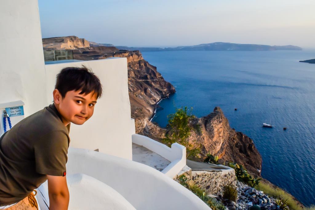 Best caldera views Santorini