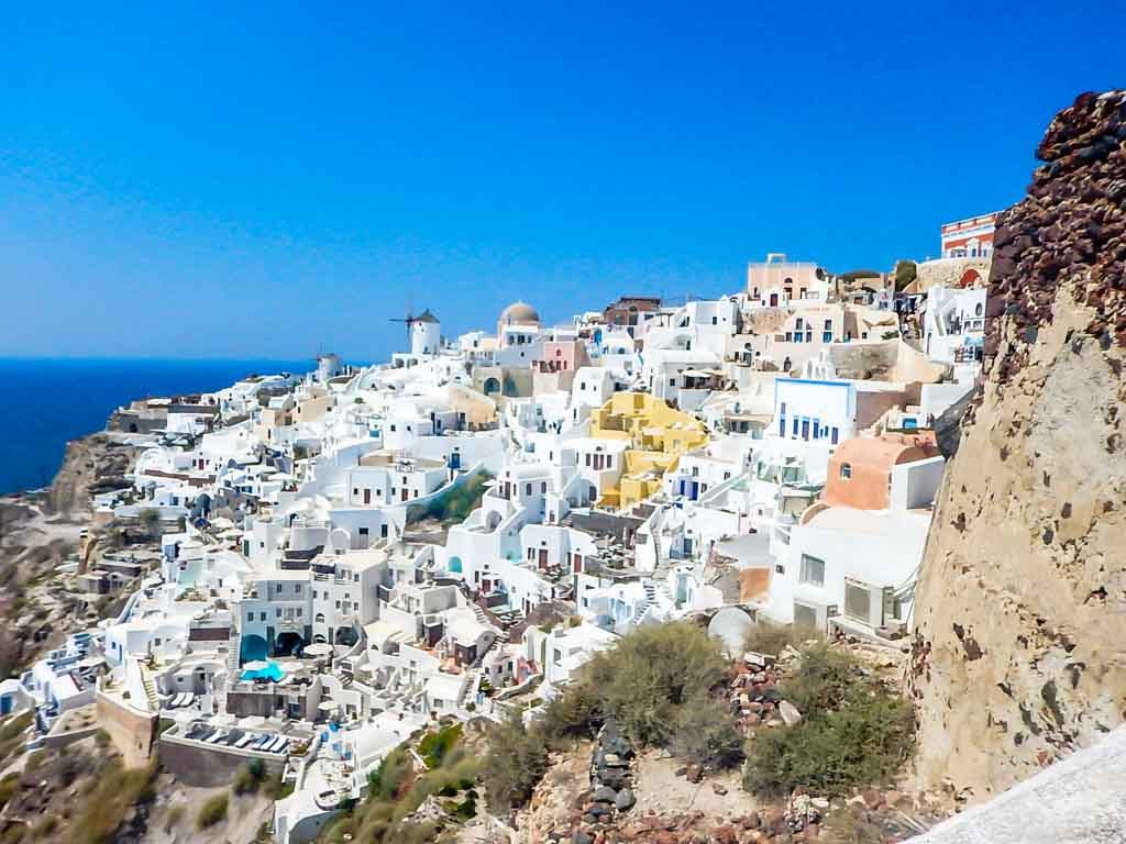 Santorini Tips Castle