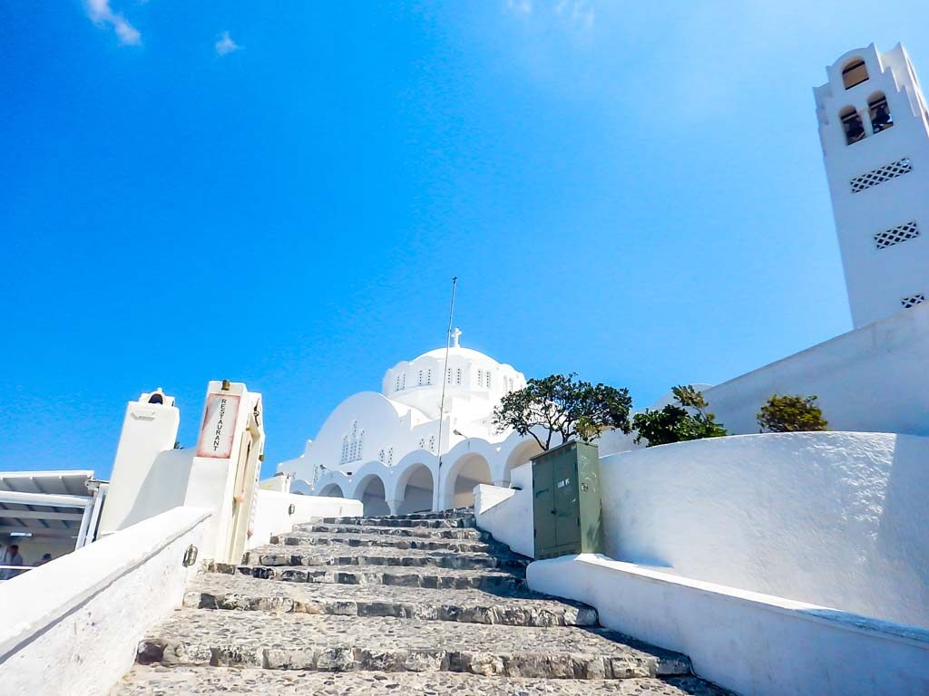 Santorini Tips stairs