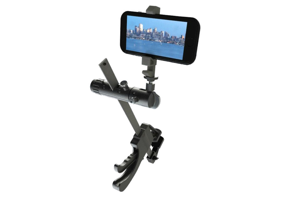 smartphone clamp piggyback