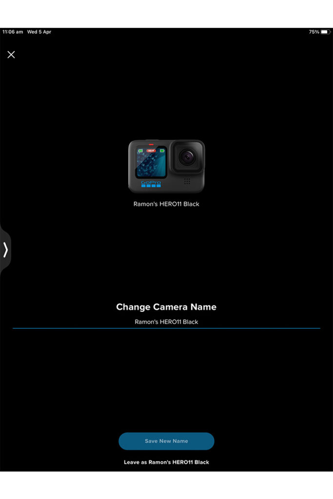 update gopro name on gopro quik app - how to update gopro password - reset gopro hero 3 wifi password - gopro hero 3 reset wifi password